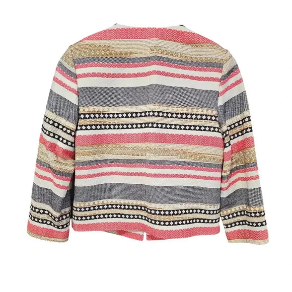 The Limited Multicolor Striped Jacket Size S NWT - Picture 3 of 7